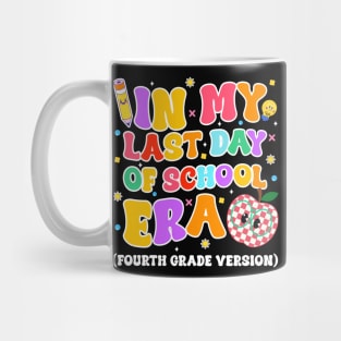 In My Last Day Of-School Era 4th grade Version gift for boys girls kids Mug